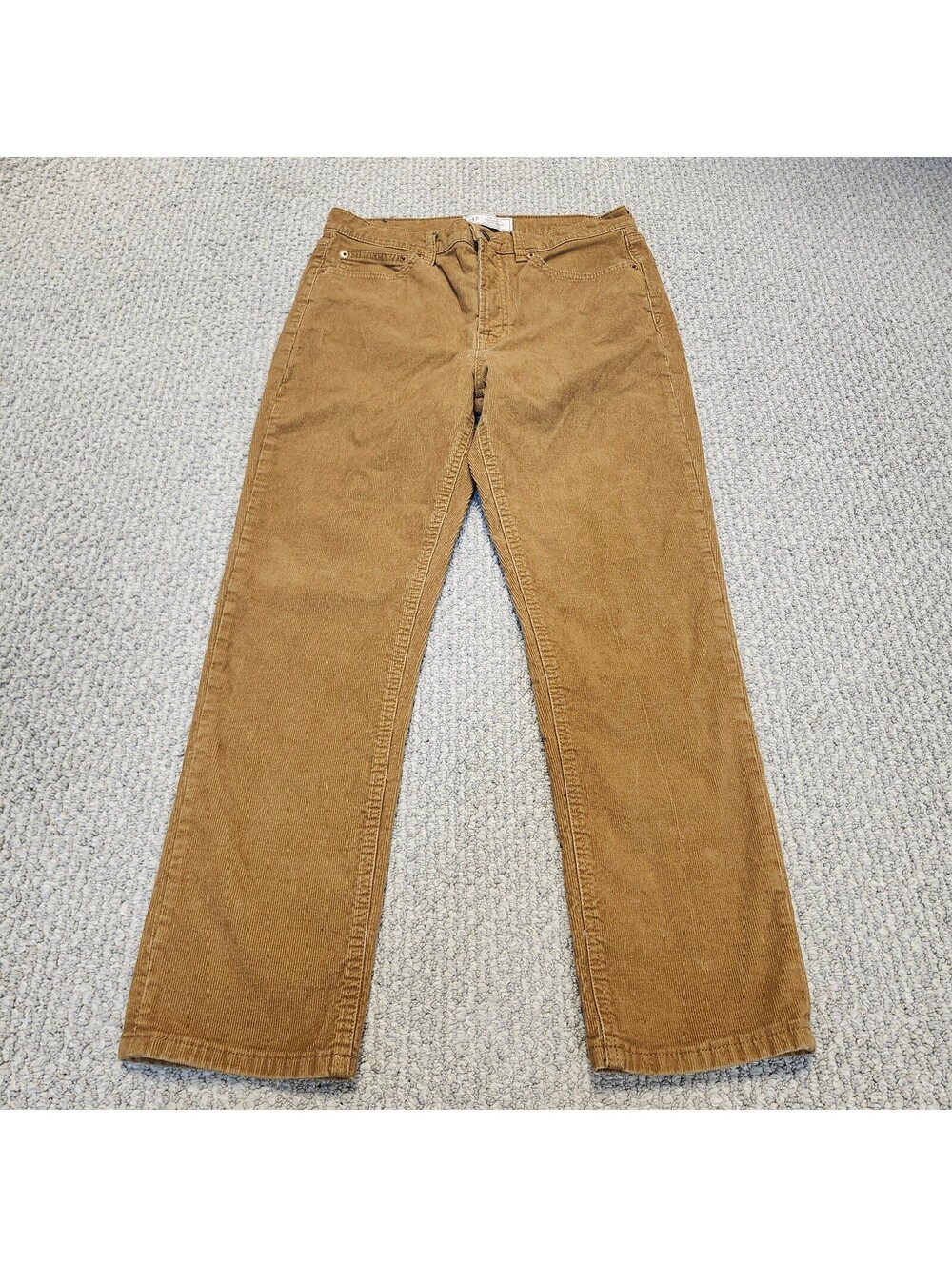 GAP Vintage Slim High Rise Corduroy Pants 29R Brown
